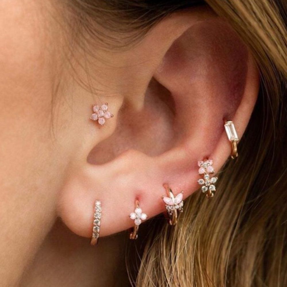 Stackable earrings Set A1124